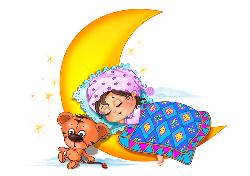 Ребенок спит с любимой игрушкой babyzodiak